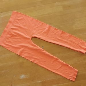Orange Tights/Leggings Mid Leg